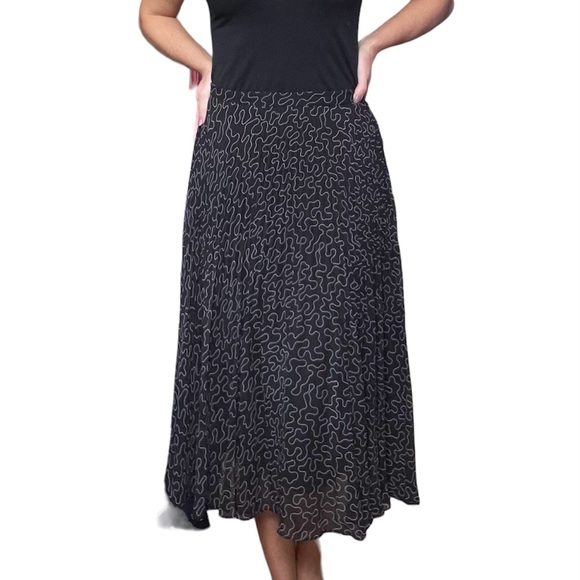 Club Monaco Silk Blend A Line Skirt Size 6